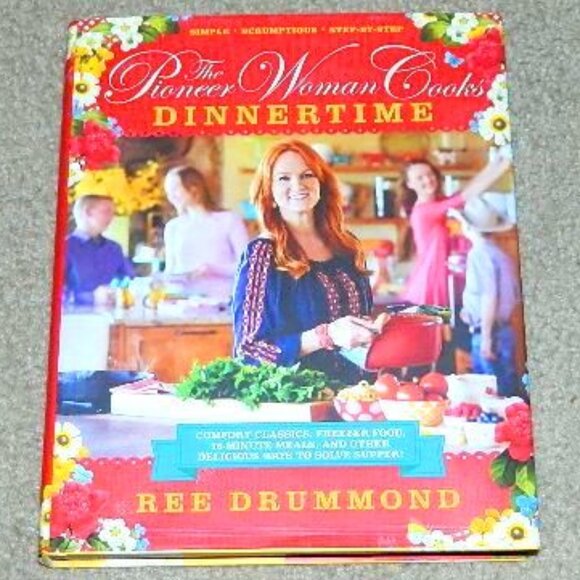 PIONEER WOMAN Cookbook DINNERTIME like new - Picture 1 of 9